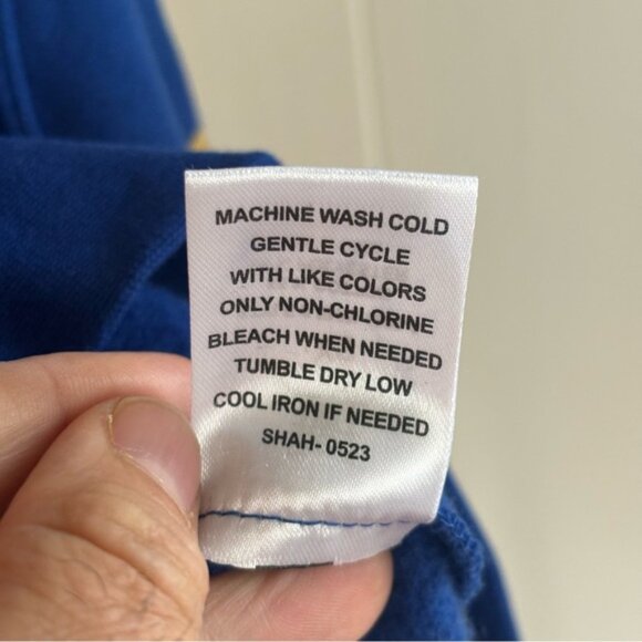 Ed Hardy Tiger Lotus Blue Cropped Zip Hoodie Grunge Y2K Streetwear Womens XS NWT - Picture 11 of 11